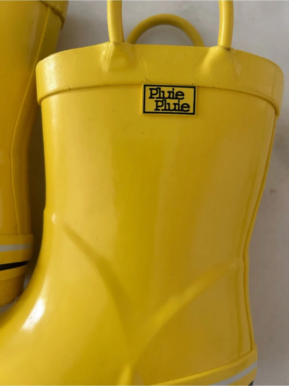 Pluie Pluie Kids yellow Rain Boots size 7